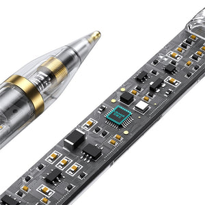 USAMS US-ZB264 Transparent Magnetic Charging Tilt-sensitive Active Touch Capacitive Stylus Pen  For iPad