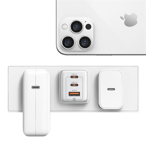 USAMS US-CC180 65W ACC 3 Ports GaN Fast Charger