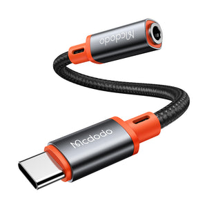 MCDODO CA-7561 Type-C to 3.5mm AUX Female Cable 0.11m