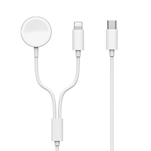WiWU 2 in 1 wireless charger for apple watch M10