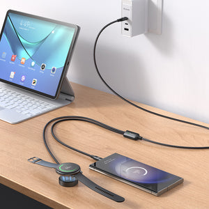MCDODO CA-4210 2 in 1 60W USB-C+ Wireless Charger for Samsung Watch Cable 1.2m
