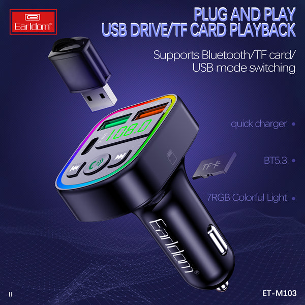 Earldom ET-M103 bluetooth Car Mp3