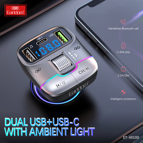 Earldom ET-M100 Bluetooth Car Mp3
