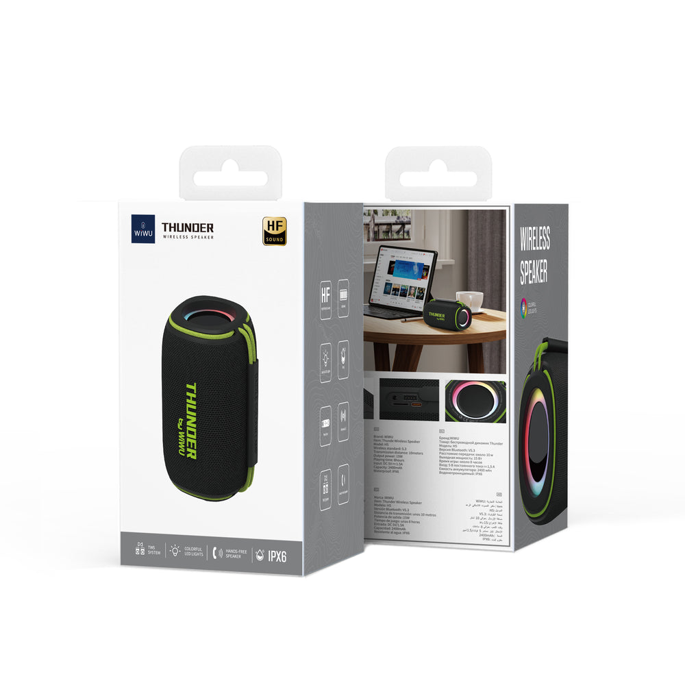 WIWU Thunder Wireless Speaker H5
