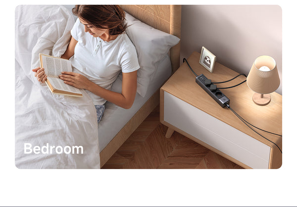 MCDODO CH-0620 6-in-1 30W GaN Surge Protection Power Strip (EU)
