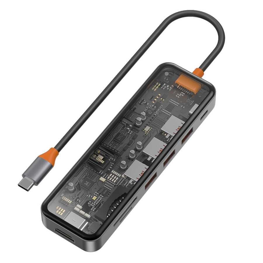 WIWU Cyber 7 in 1 Type-C Hub 100W