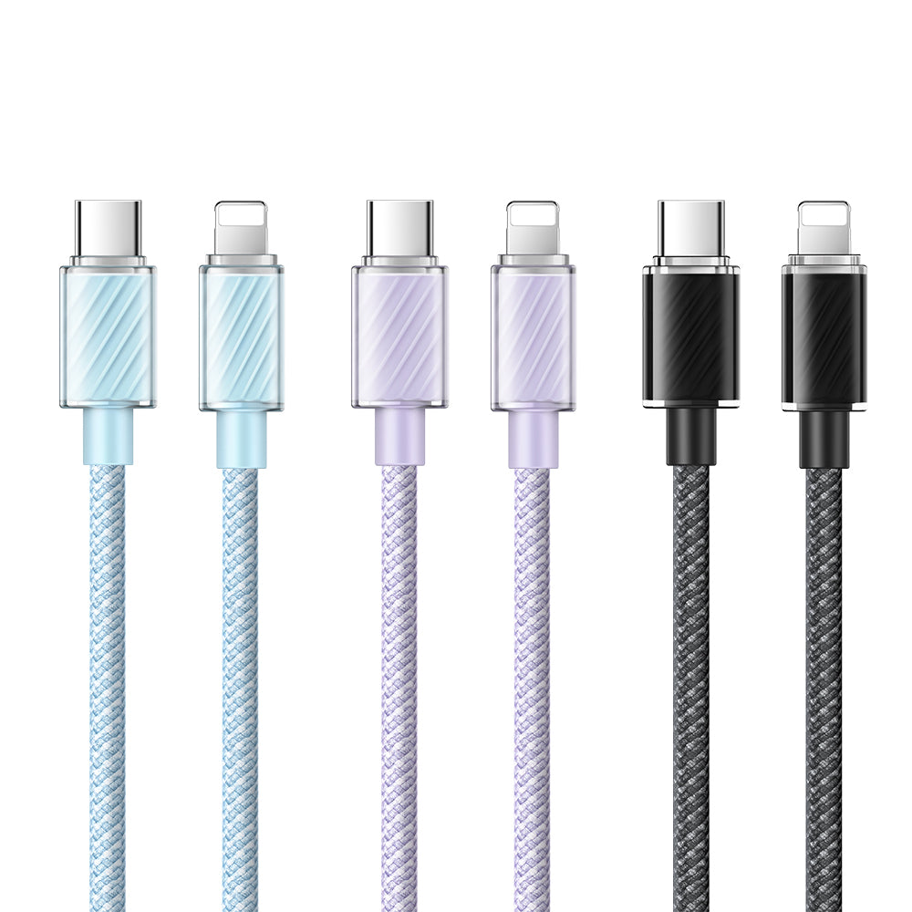 MCDODO Transparent Cored Cable Series 1.2m