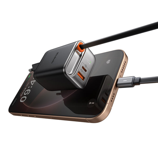 MCDODO CH-4280 40W Digital Display GaN Charger Built-in 65cm retractable
