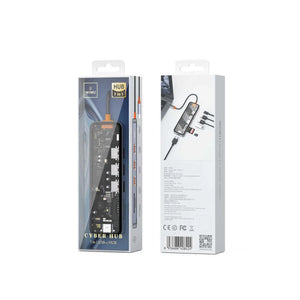 WIWU Cyber 7 in 1 Type-C Hub 100W