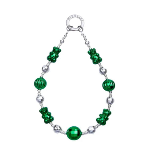 PICOCICI Electroplated Bear Mobile Phone Charm