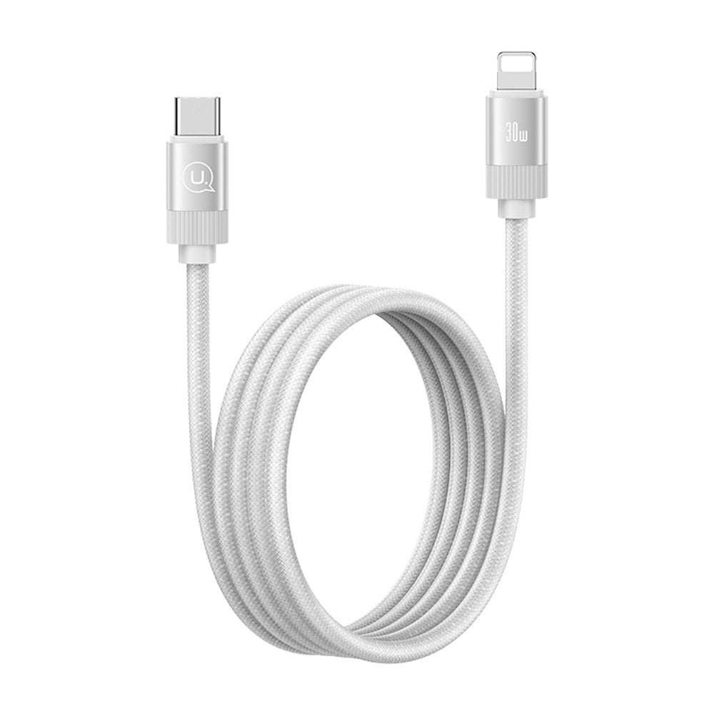 USAMS US-SJ705 30W Magnetic Data Cable Type-C To Lightning-Rui Series 1M