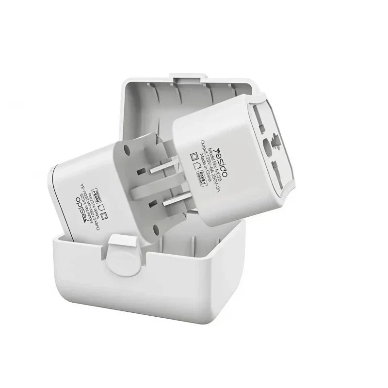Yesido MC25 Universal Adapter with Storage Case