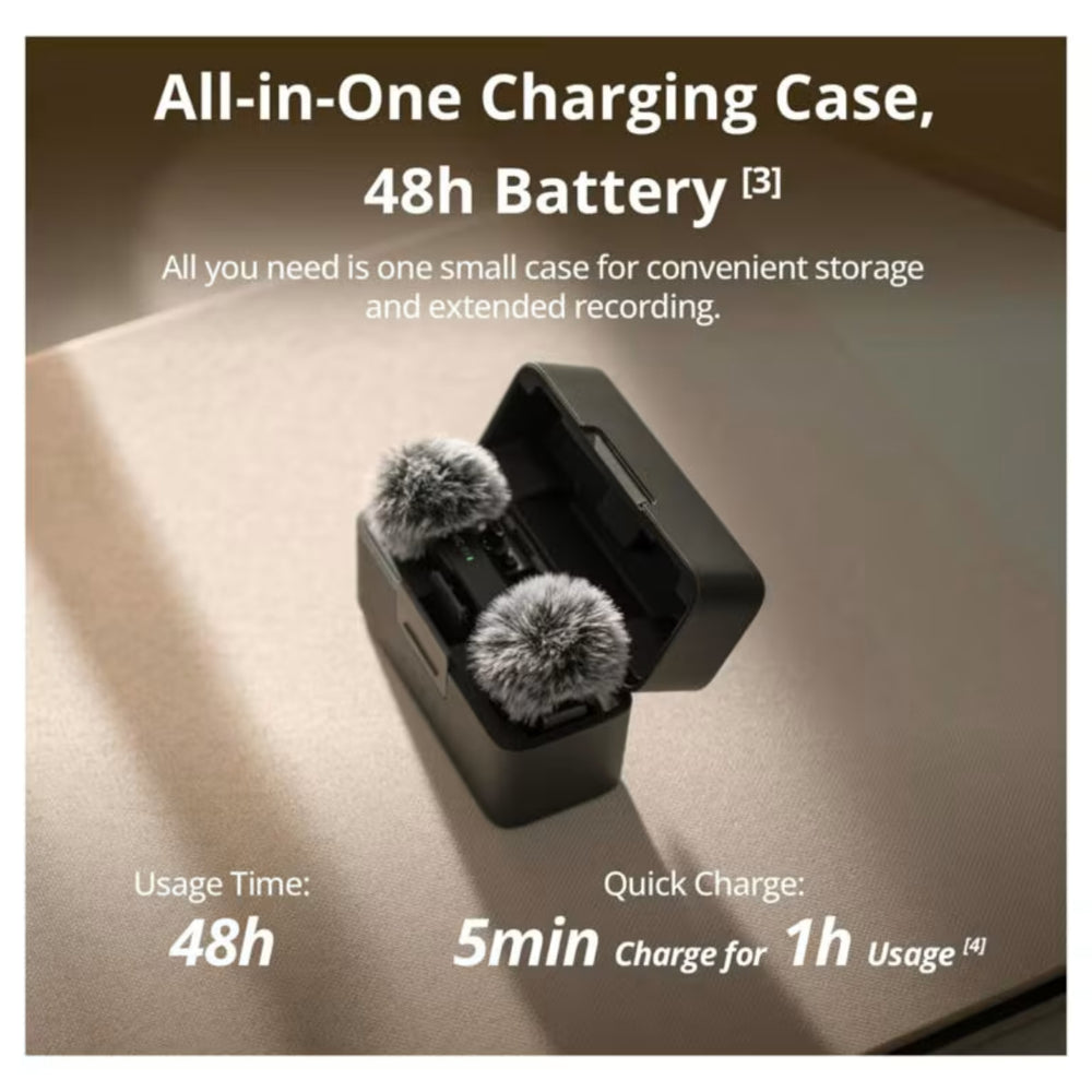 DJI MIC MINI (2 TX+Charging Case)