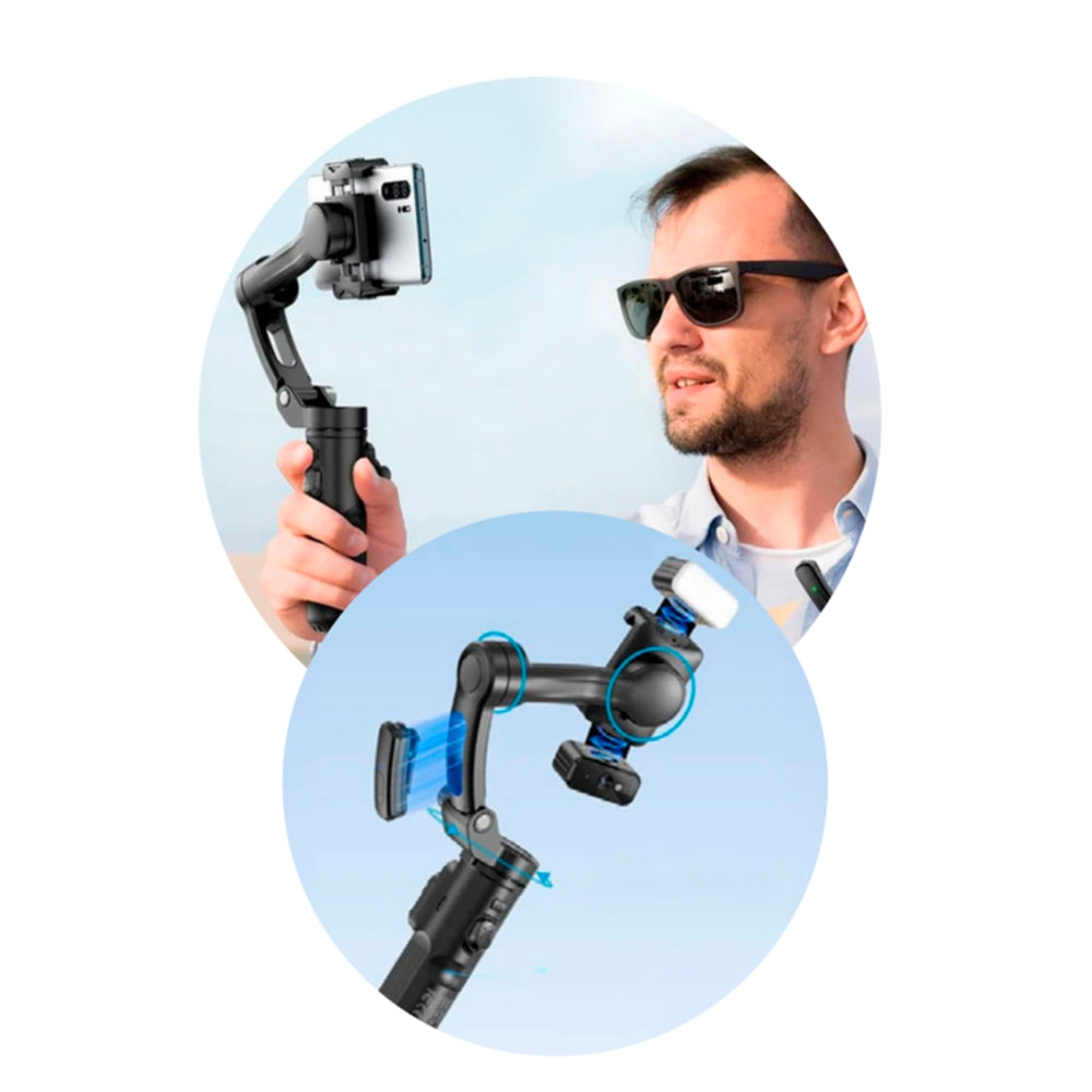 LENYES Tripod with Ai Face Tracking & Stabilizer LPH113