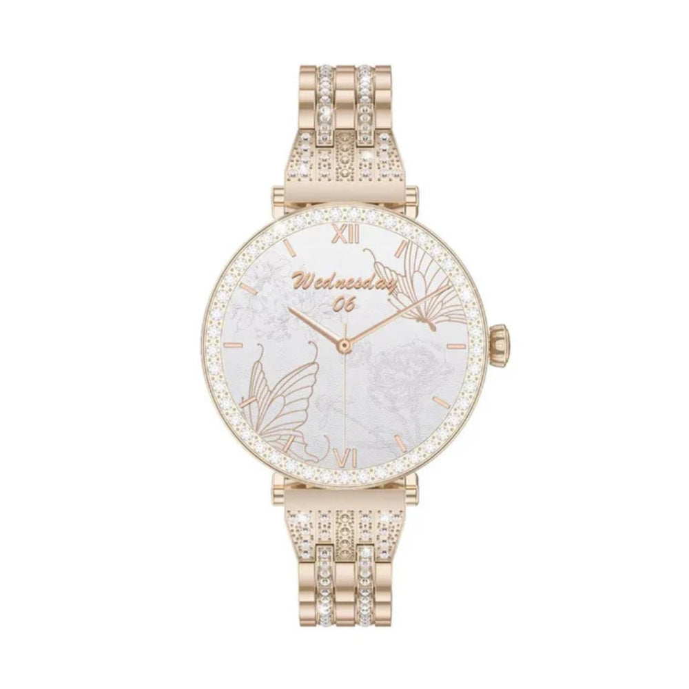 LENYES Tiffany Gold Smart Watch LW-246