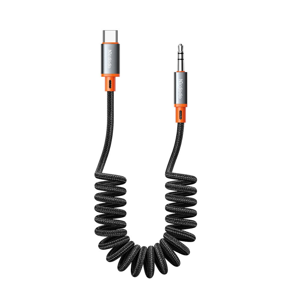 MCDODO CA-0900 Type-C to DC3.5 Male Coil Cable 1.8m