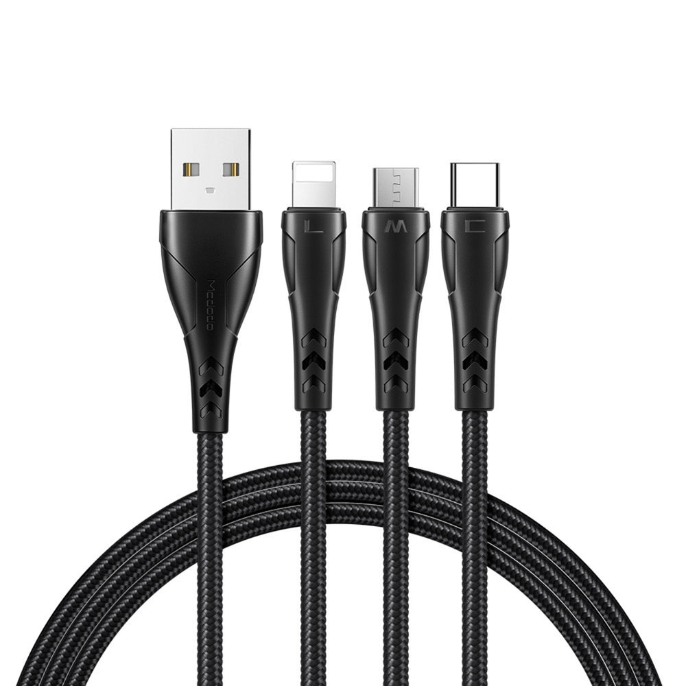 MCDODO CA-6960 3 in 1 Data Cable 1.2m