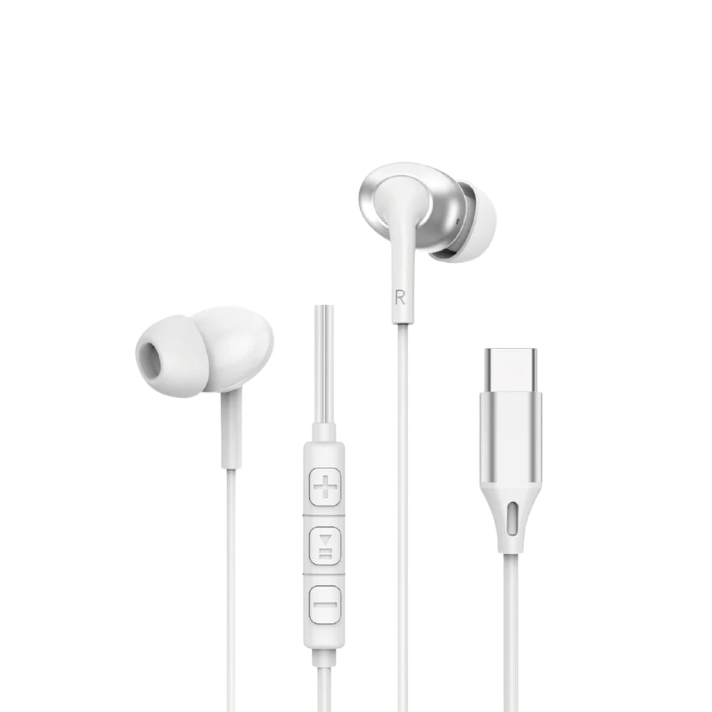 WIWU Type-C Stereo Wired Earbuds EB318