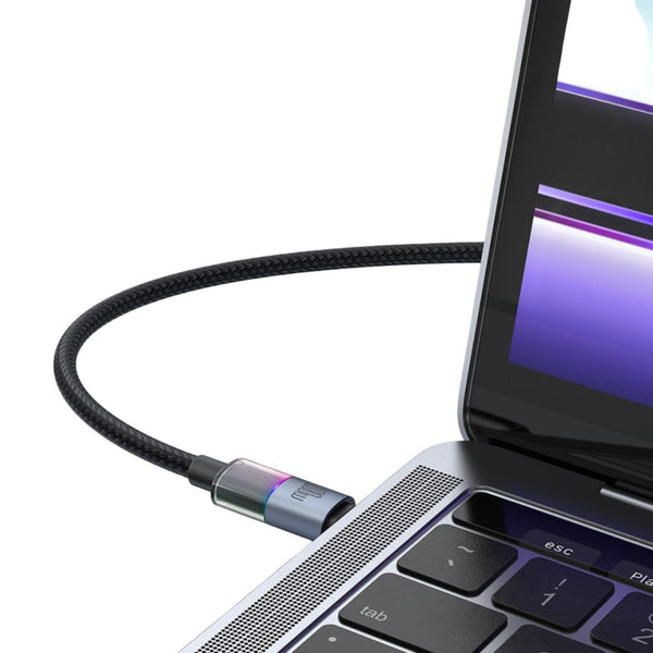 MCDODO CA-8200 USB-C to USB-C Cable with 7 Colorful Lights 1.2m