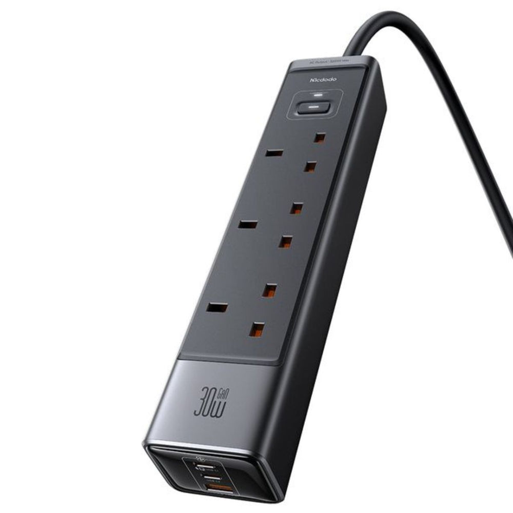 NCDODO CH-0600 6-in-1 30W GaN Surge Protection Power Strip (UK)