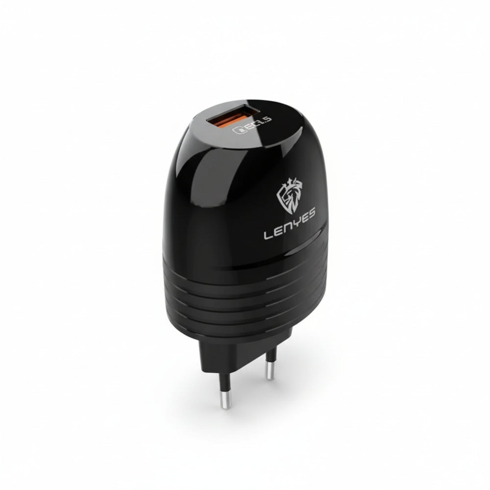 LENYES Charger with Type-C/Micro or iphone cable LCH092