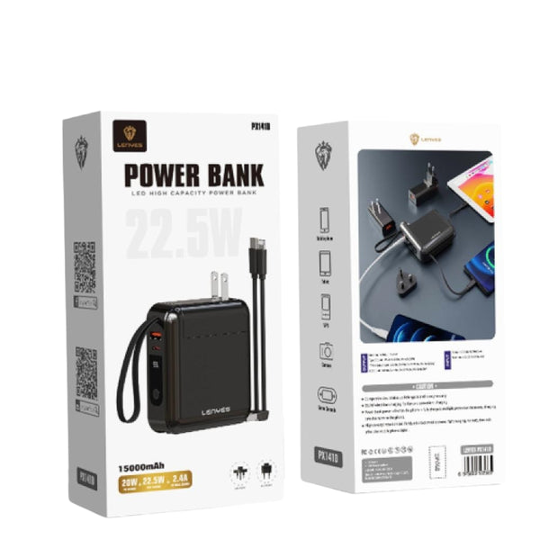 LENYES 15000mAh MagSafe Power Bank PX141D