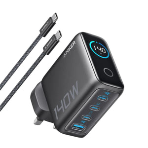 ANKER Charger (140W, 4-Port, PD 3.1) with USB-C Cable B2697G41