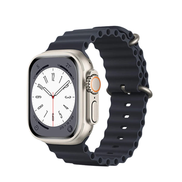 ATB Ocean Double Button Silicone Apple Watch Band