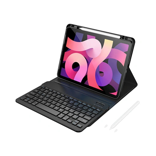 WIWU MK-006 3 in 1 Premium Combo Protect Case+Pencil+Keyboard 10.2＆10.5 (English+Arabic)