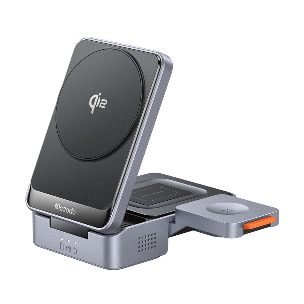 MCDODO CH-5190 MagQ Qi2 Foldable 3 in 1 Magnetic Wireless Charging Station
