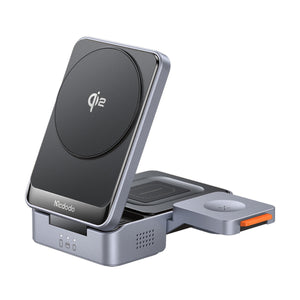 MCDODO CH-5190 MagQ Qi2 Foldable 3 in 1 Magnetic Wireless Charging Station
