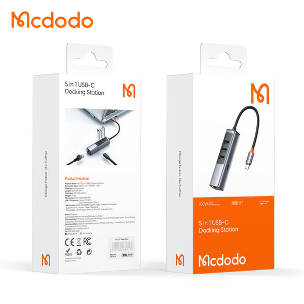 MCDODO HU-1110 5 in 1 HUB