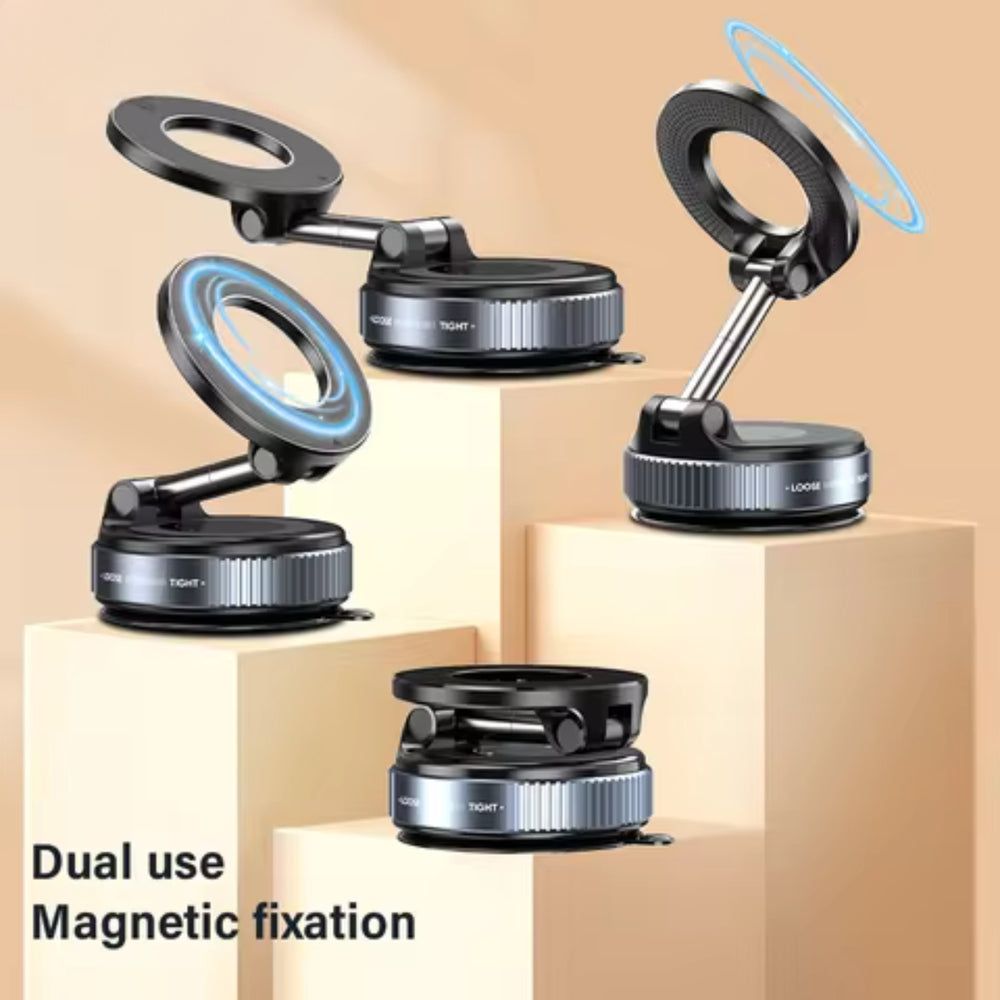 K007S Wireless Charging Phone Holder Vacuum Suction Magnetic Holder
