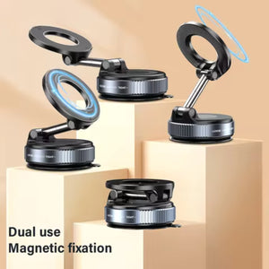 K007S Wireless Charging Phone Holder Vacuum Suction Magnetic Holder