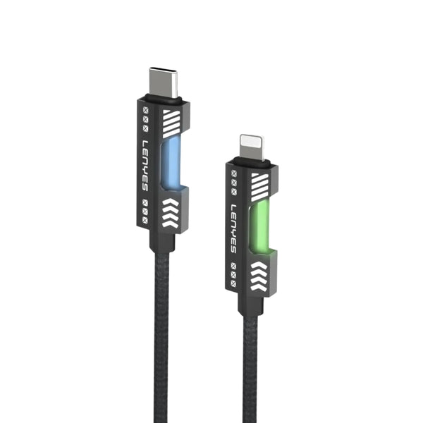 LENYES 1 Meter Aluminum Alloy Charger LC502