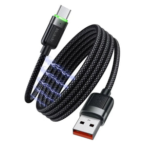 MCDODO CA-5650 USB-A to USB-C 6A Magnetic Self-Winding Data Cable 1.2m