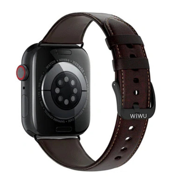 WIWU Crazy horse leather watch band Wi-WB003