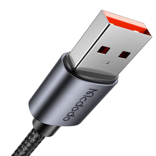 MCDODO CA-6490 Horizontal LED Display USB-A to Lightning Data Cable 1.2m