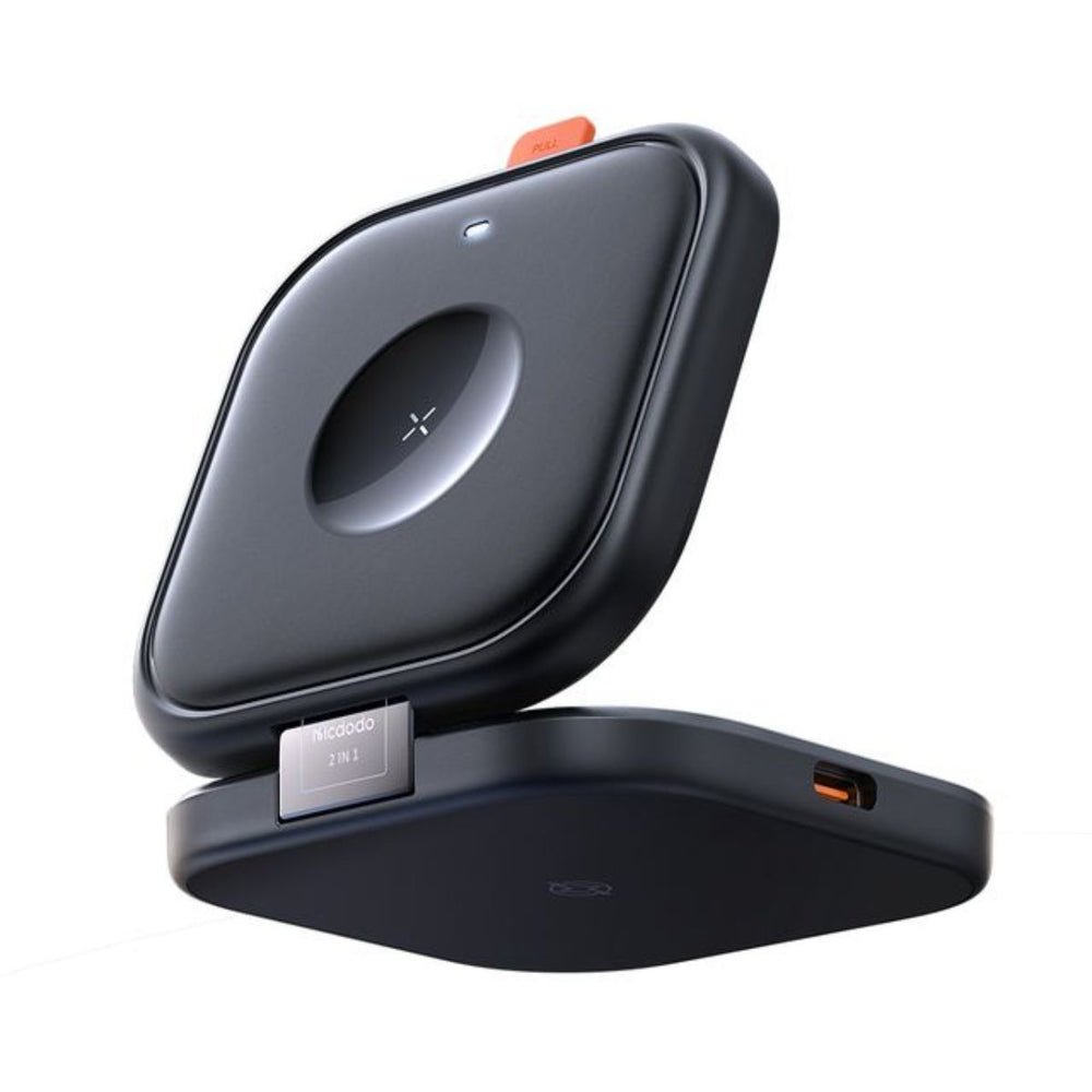 MCDODO CH-2160 True 15W 2 in 1 for iPhone Foldable Magnetic Wireless Charging Station