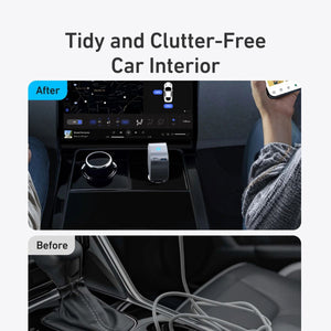 ANKER Nano Car Charger (75W, USB-C Port, Built-In USB-C Cable) A2738HA1