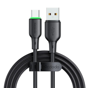 MCDODO CA-4750 Type-C 6A Data Cable with LED Light 1.2
