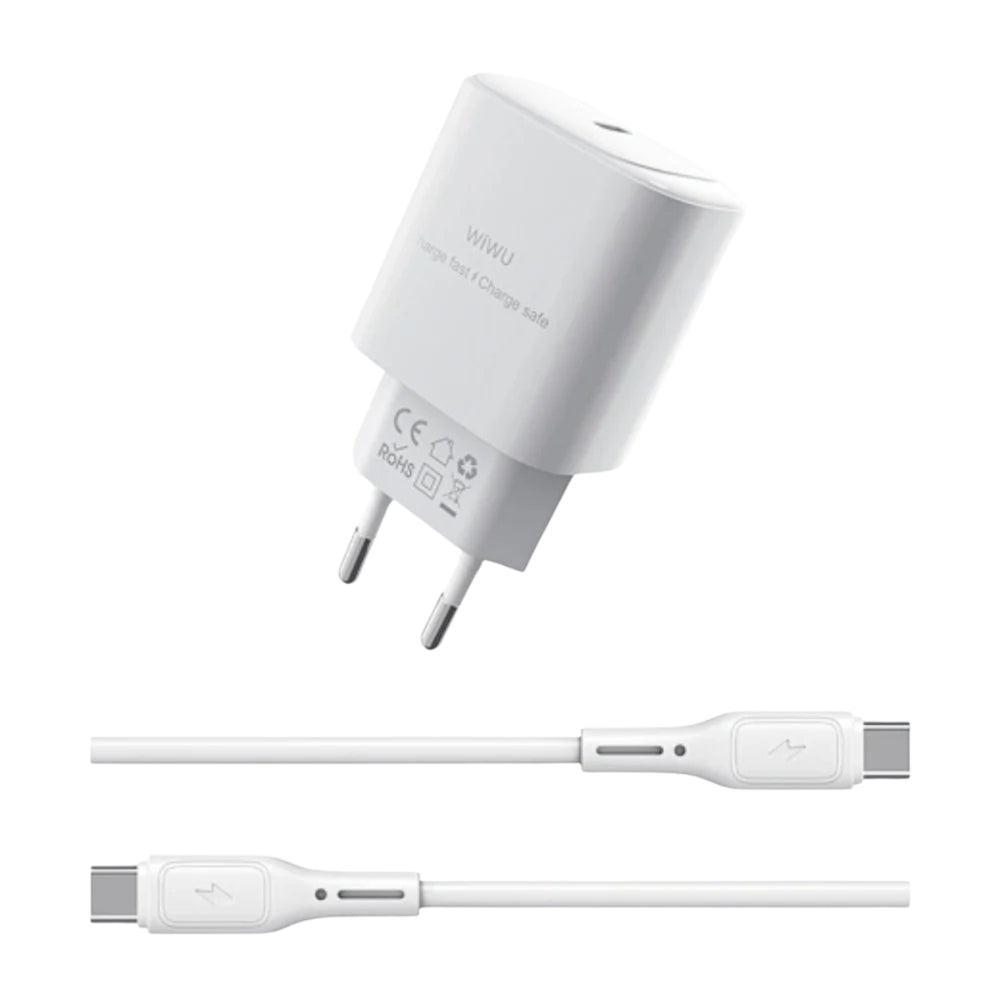 WiWU Essen GaN Fast Charger Adapter (30W) Wi-G008