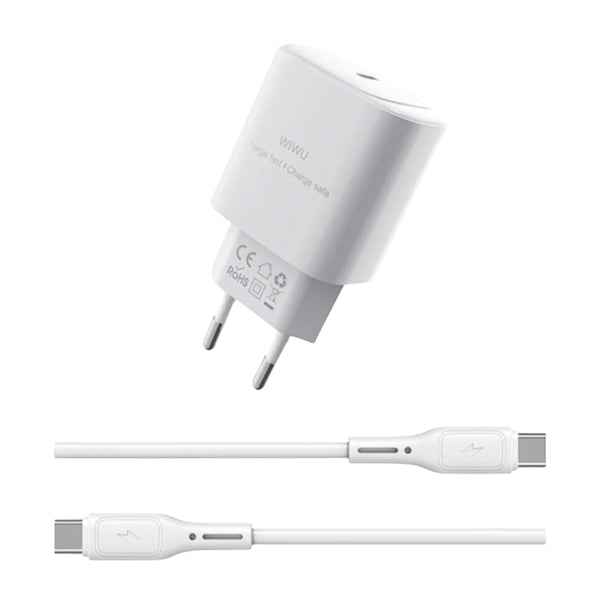 WiWU Essen GaN Fast Charger Adapter (30W) Wi-G008