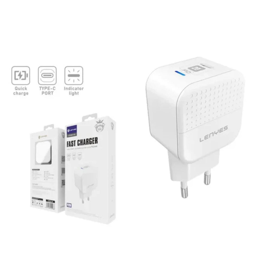 LENYES Fast USB-C Mobile Wall Charger LCH361