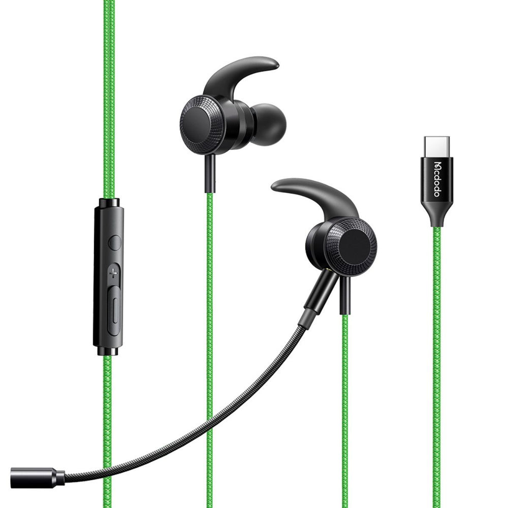 MCDODO HP-1340 Type-C Gaming Wired Earphone with Mic (support iPhone15)