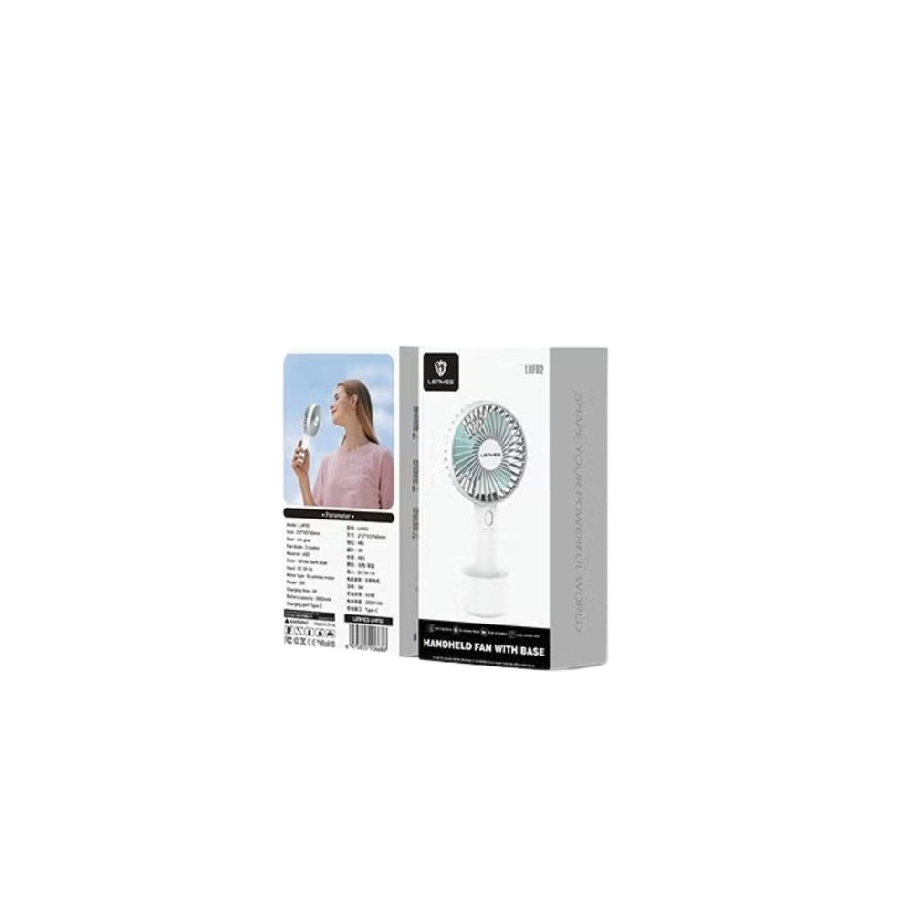 LENYES Portable and Rechargeable Desk Fan LHF02