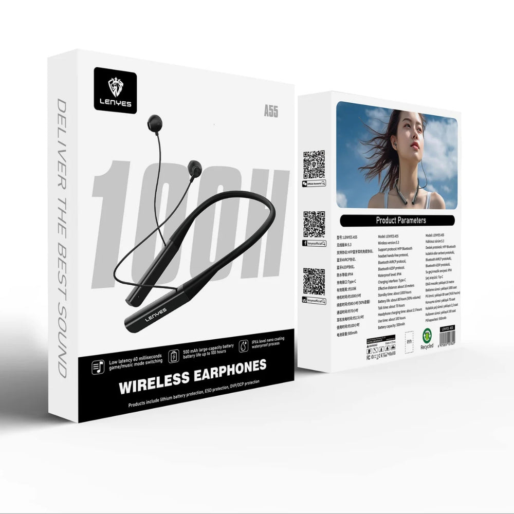 LENYES A55 Wireless Sports Earphone
