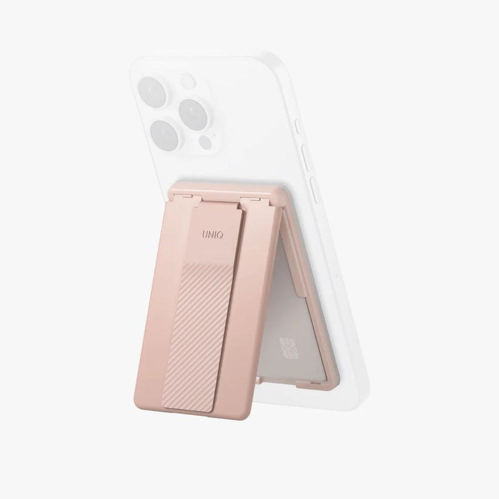 UNIQ Heldro ID Magnetic Card Holder With Gripband And Stand