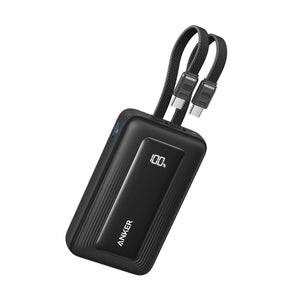 ANKER Anker Zolo Power Bank (10K, 35W, Built-In Dual USBC Cables A1680H12