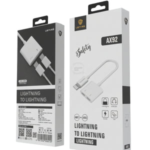 LENYES Lightning+3.5mm Adapter for iPhone AX93